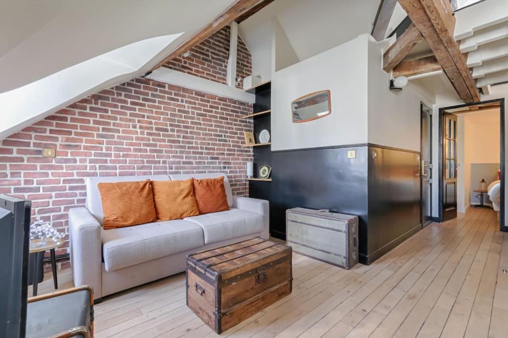 Ferienwohnung Mykeypers - Fantastic Designed Parisan Loft 2Br/6P- Le Marais Exterior foto