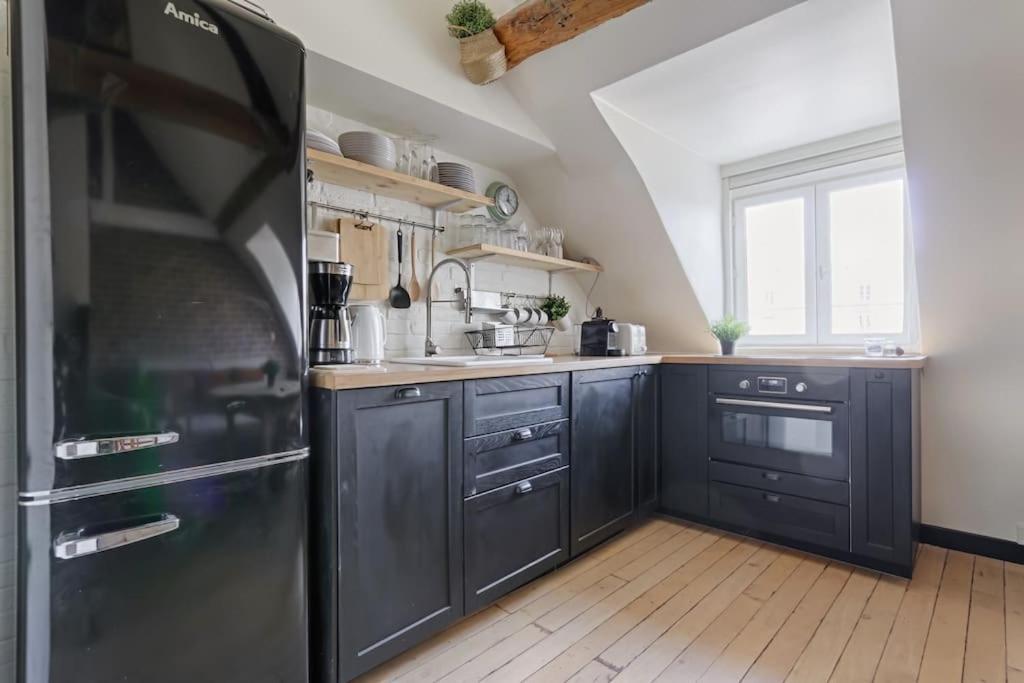 Ferienwohnung Mykeypers - Fantastic Designed Parisan Loft 2Br/6P- Le Marais Exterior foto
