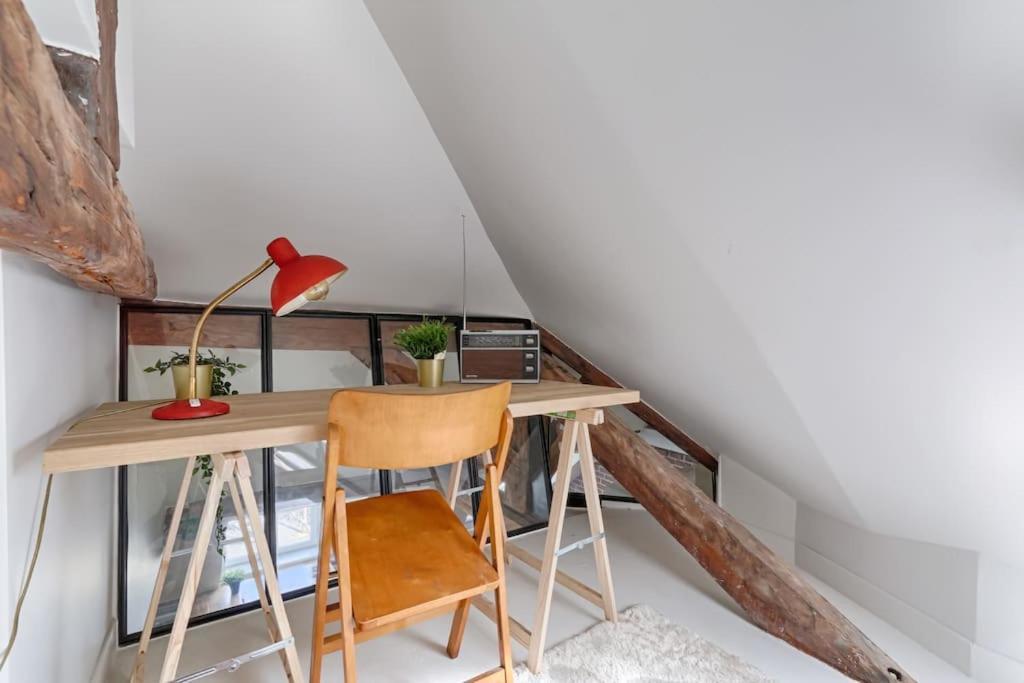 Ferienwohnung Mykeypers - Fantastic Designed Parisan Loft 2Br/6P- Le Marais Exterior foto